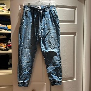 Mickey Mouse Denim Joggers